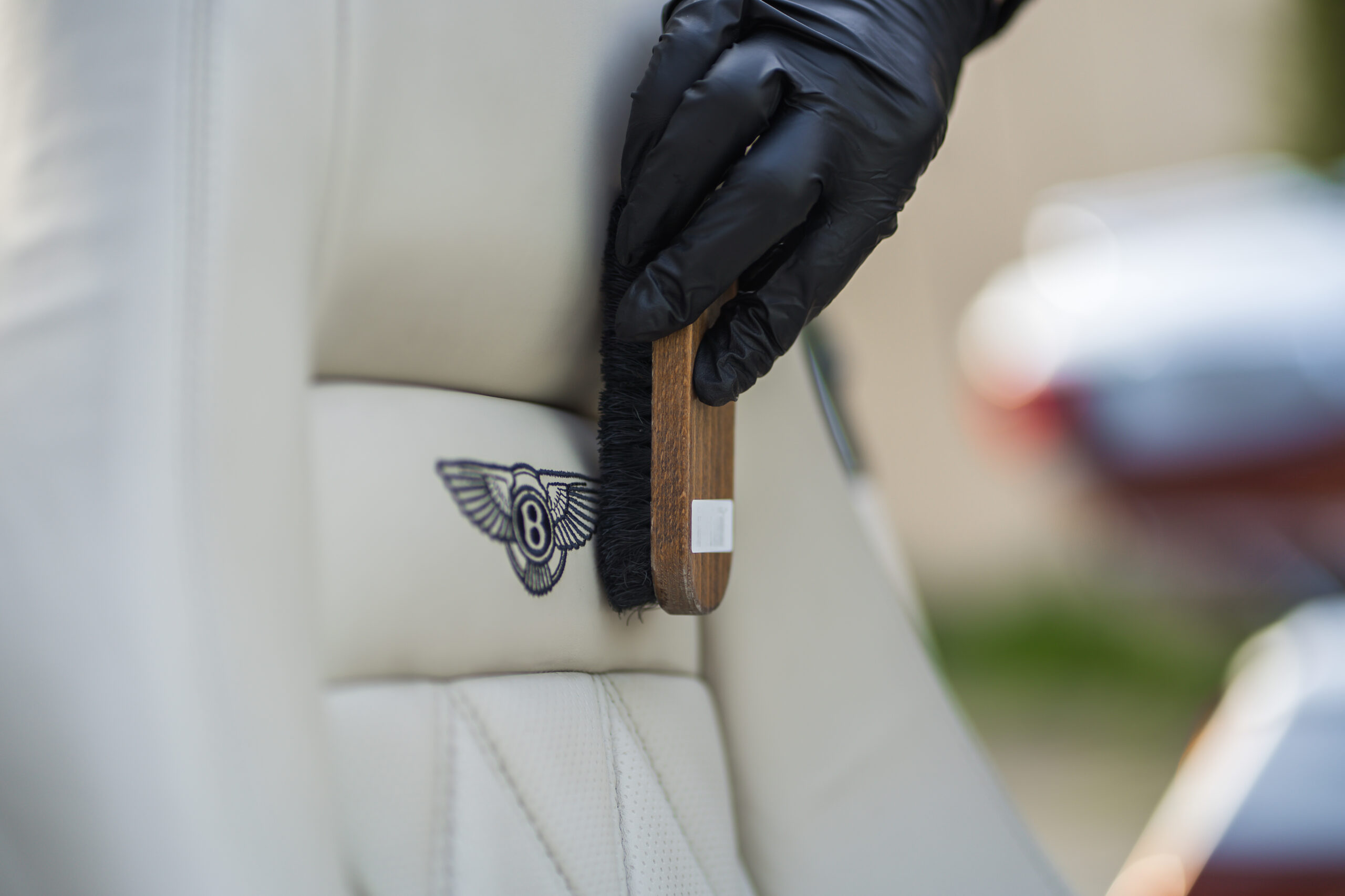 čištění sedadel a čalounění